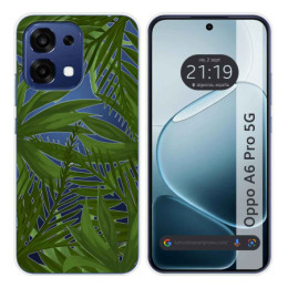 Funda Silicona Transparente para Oppo A6 Pro 5G diseño...