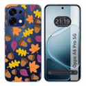 Funda Silicona Transparente para Oppo A6 Pro 5G diseño Otoño Dibujos