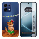 Funda Silicona Transparente para Oppo A6 Pro 5G diseño Suricata Dibujos