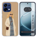 Funda Silicona para Oppo A6 Pro 5G diseño Mujer 10 Dibujos