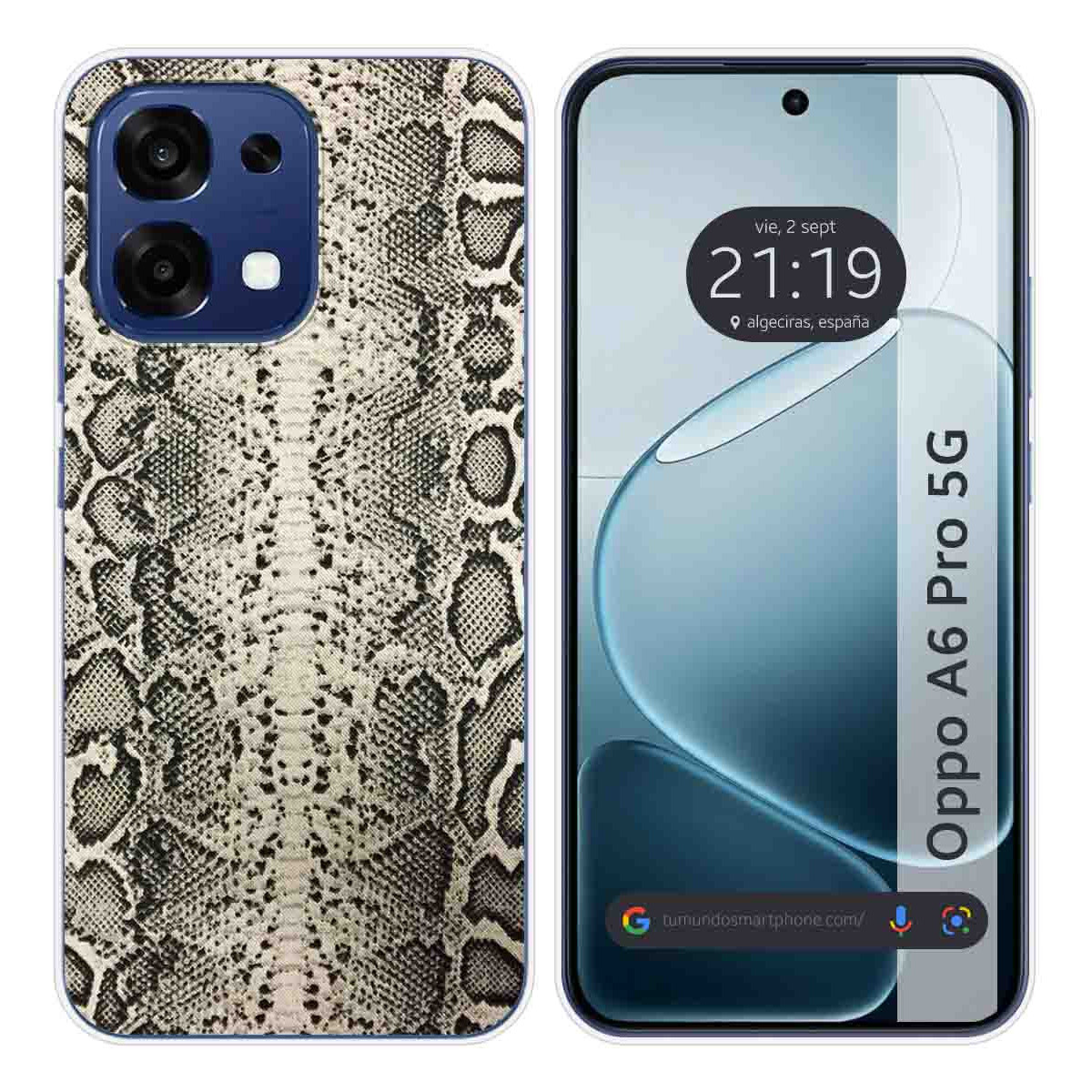 Funda Silicona para Oppo A6 Pro 5G diseño...
