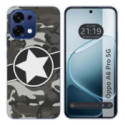 Funda Silicona para Oppo A6 Pro 5G diseño Camuflaje 02 Dibujos