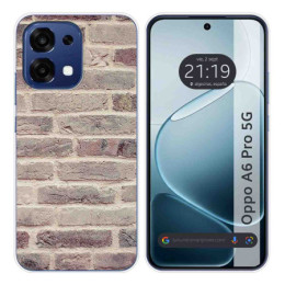 Funda Silicona para Oppo A6 Pro 5G diseño Ladrillo 01...