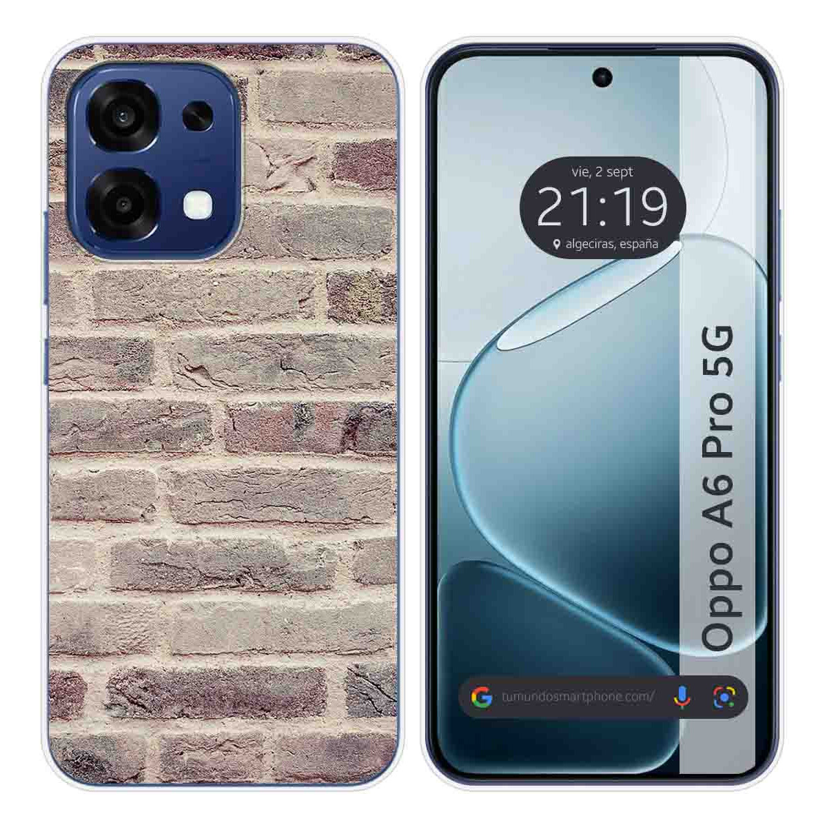 Funda Silicona para Oppo A6 Pro 5G diseño...