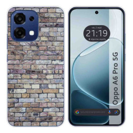 Funda Silicona para Oppo A6 Pro 5G diseño Ladrillo 02...