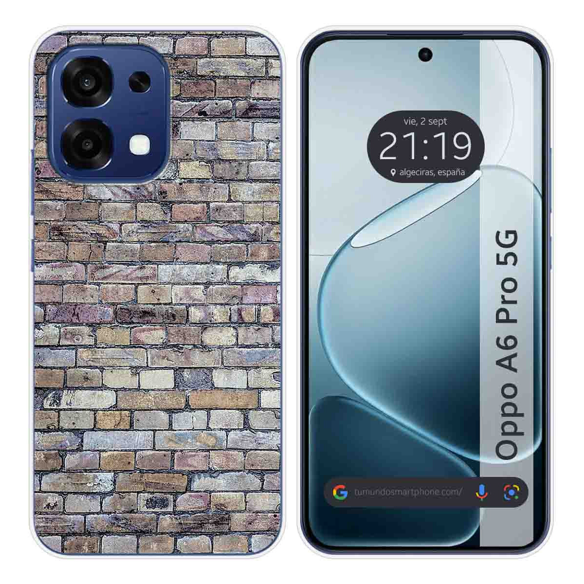 Funda Silicona para Oppo A6 Pro 5G diseño...