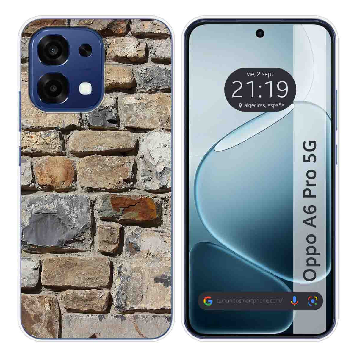 Funda Silicona para Oppo A6 Pro 5G diseño...