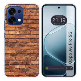 Funda Silicona para Oppo A6 Pro 5G diseño Ladrillo 04...