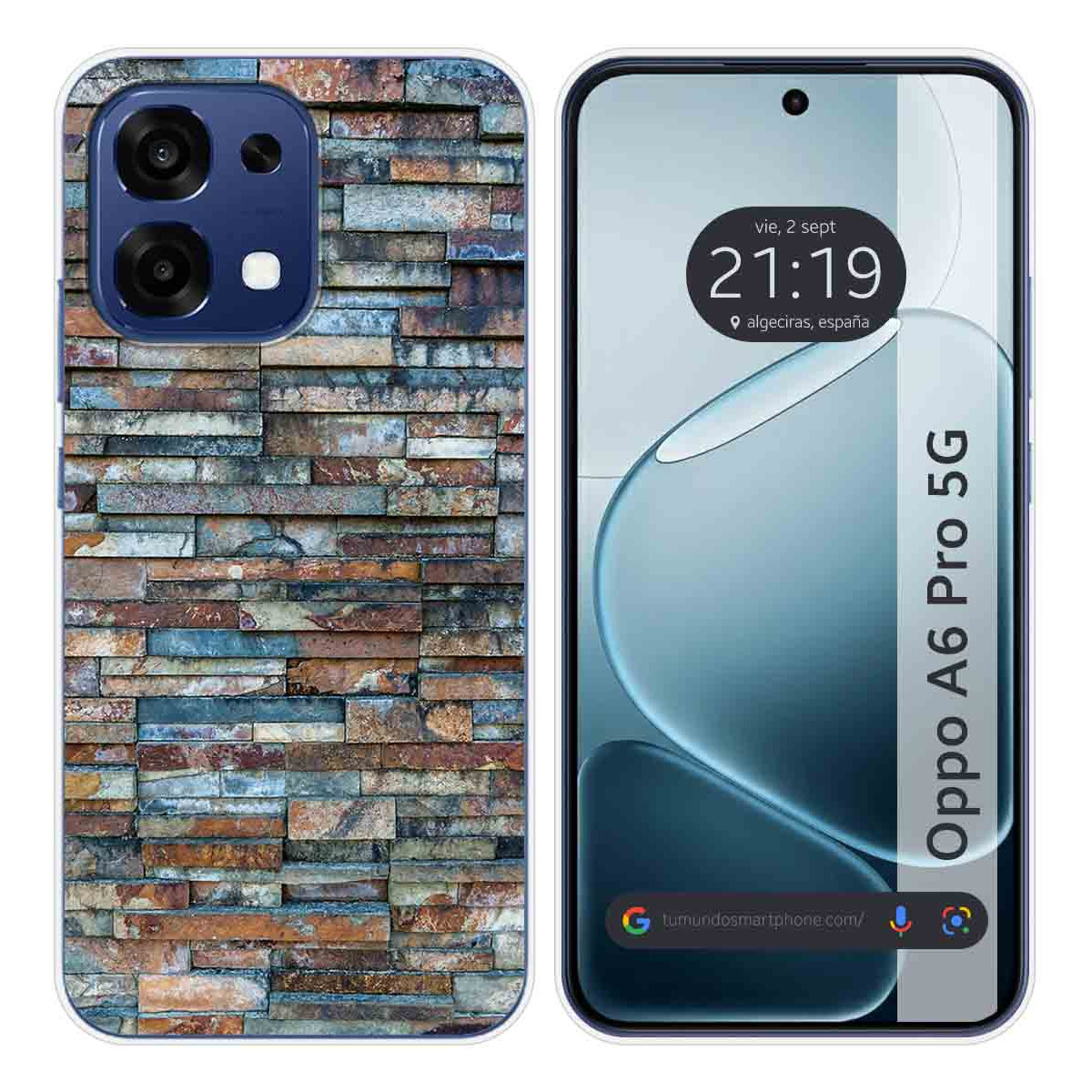 Funda Silicona para Oppo A6 Pro 5G diseño...