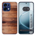 Funda Silicona para Oppo A6 Pro 5G diseño Madera 02 Dibujos