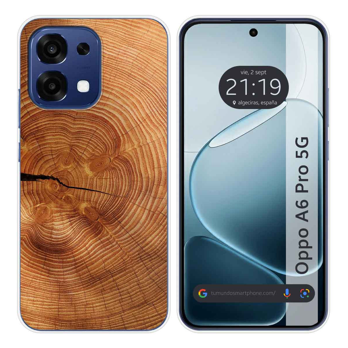 Funda Silicona para Oppo A6 Pro 5G diseño...