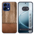 Funda Silicona para Oppo A6 Pro 5G diseño Madera 09 Dibujos