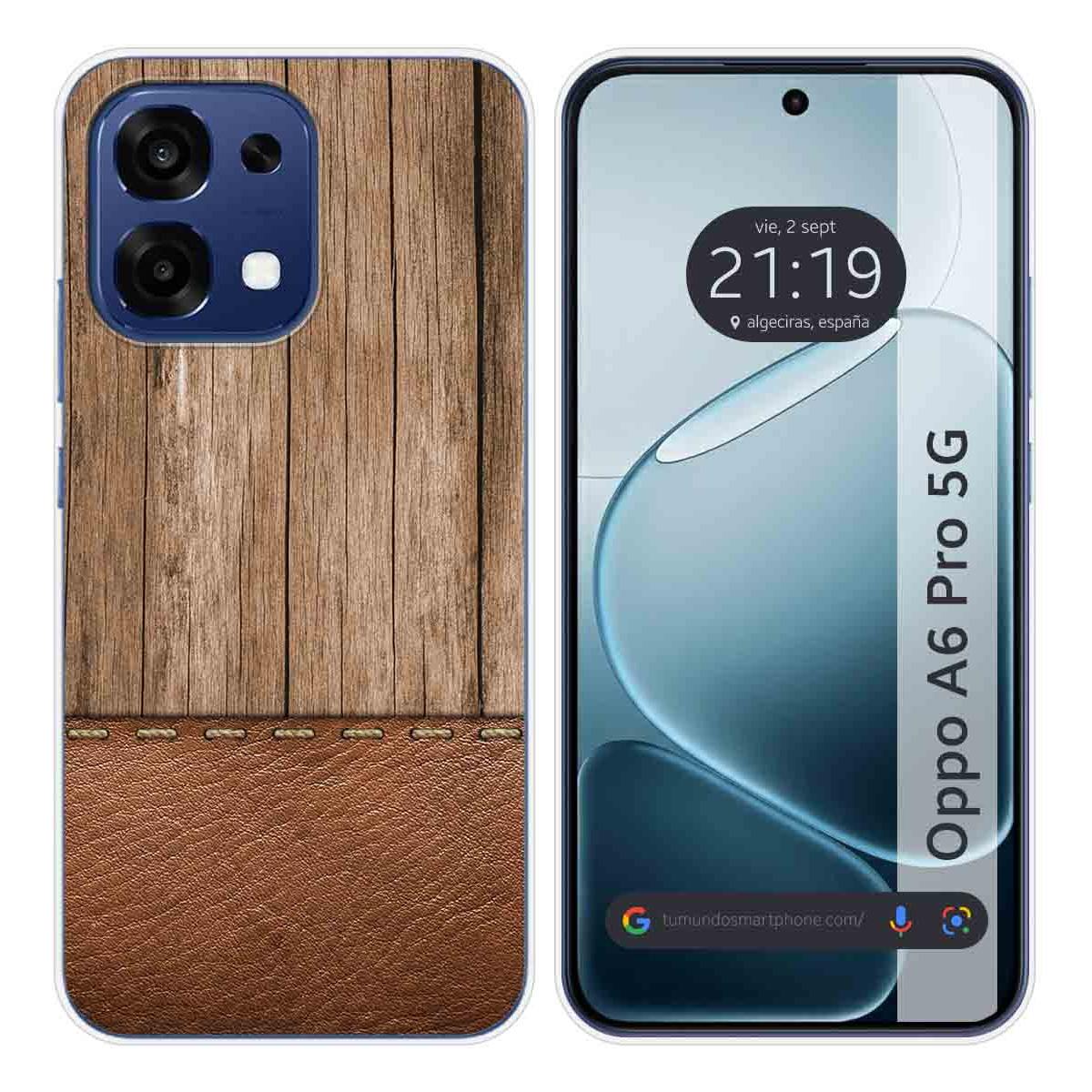 Funda Silicona para Oppo A6 Pro 5G diseño...