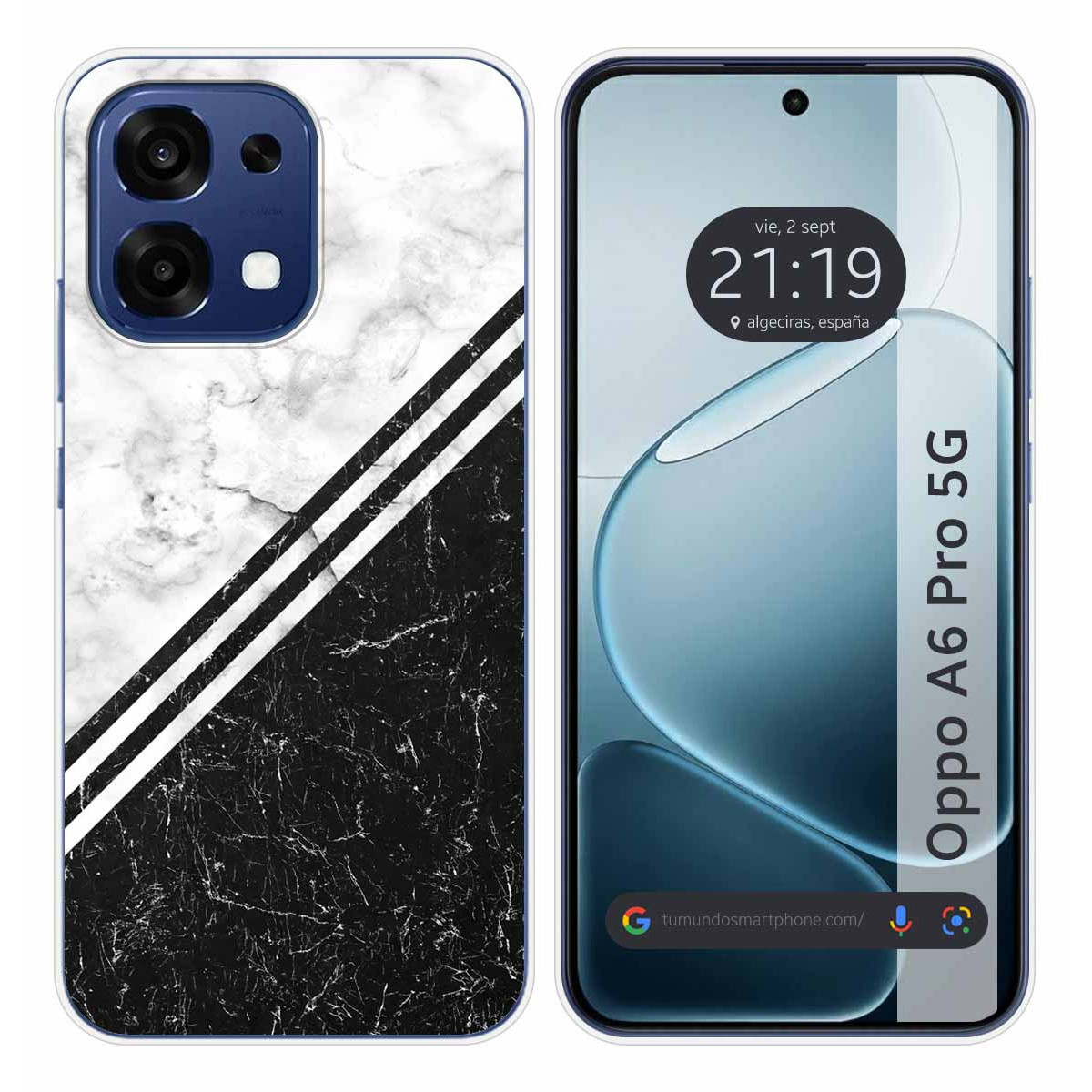 Funda Silicona para Oppo A6 Pro 5G diseño...
