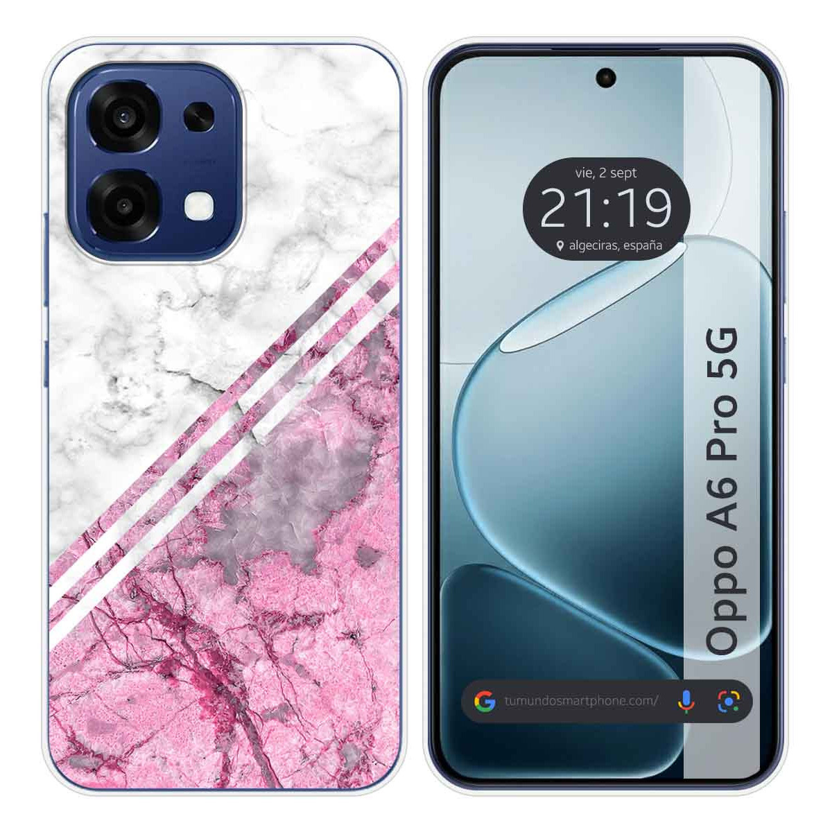 Funda Silicona para Oppo A6 Pro 5G diseño...