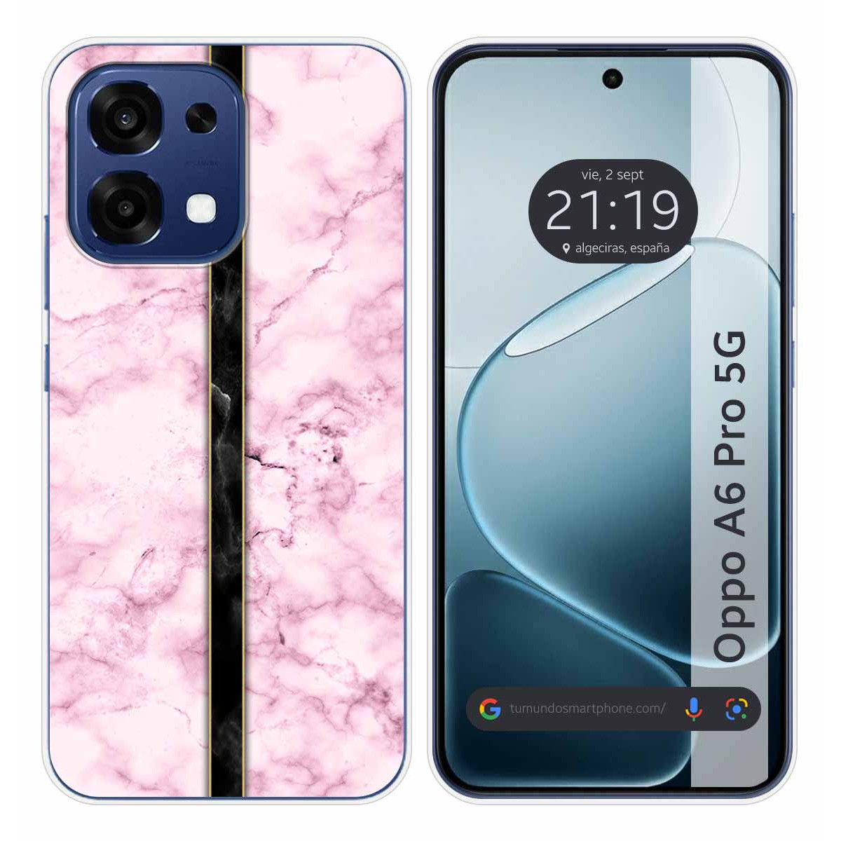 Funda Silicona para Oppo A6 Pro 5G diseño...