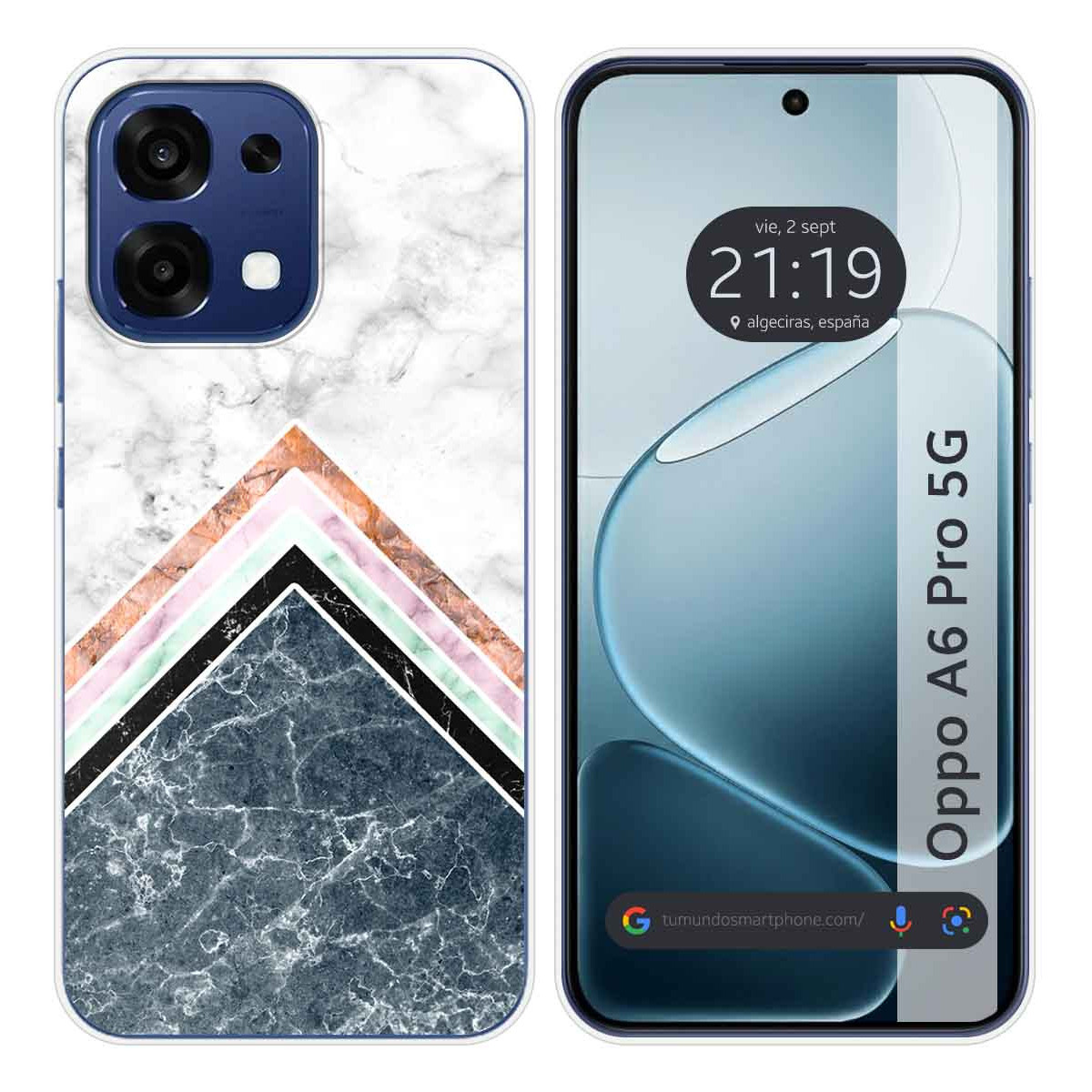 Funda Silicona para Oppo A6 Pro 5G diseño...