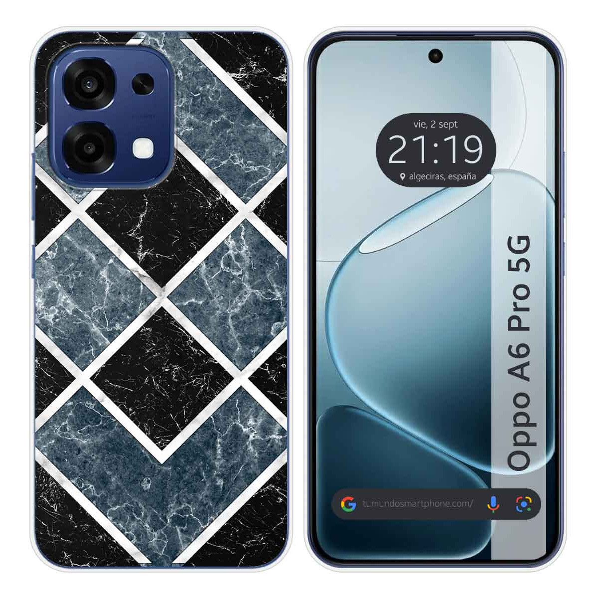 Funda Silicona para Oppo A6 Pro 5G diseño...