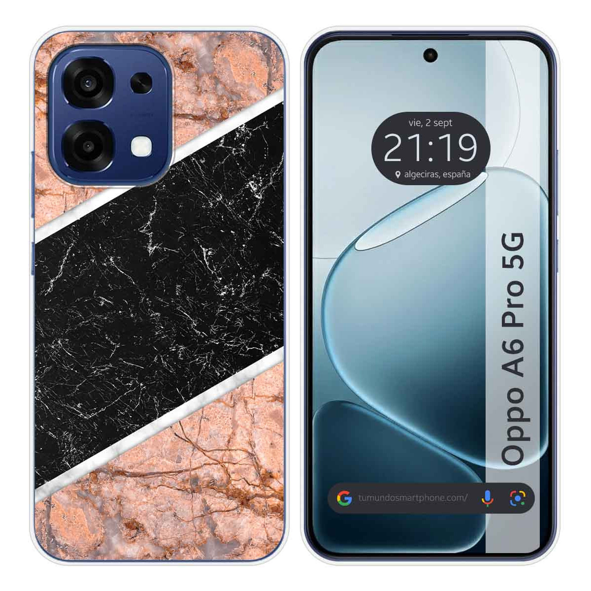 Funda Silicona para Oppo A6 Pro 5G diseño...