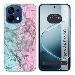 Funda Silicona para Oppo A6 Pro 5G diseño Mármol 08 Dibujos