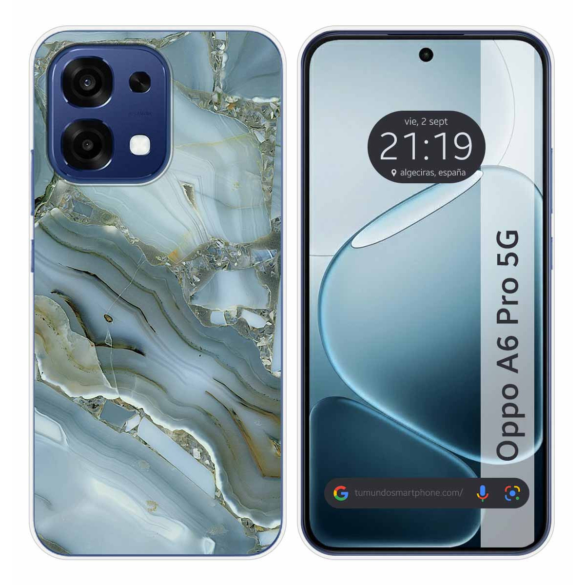 Funda Silicona para Oppo A6 Pro 5G diseño...
