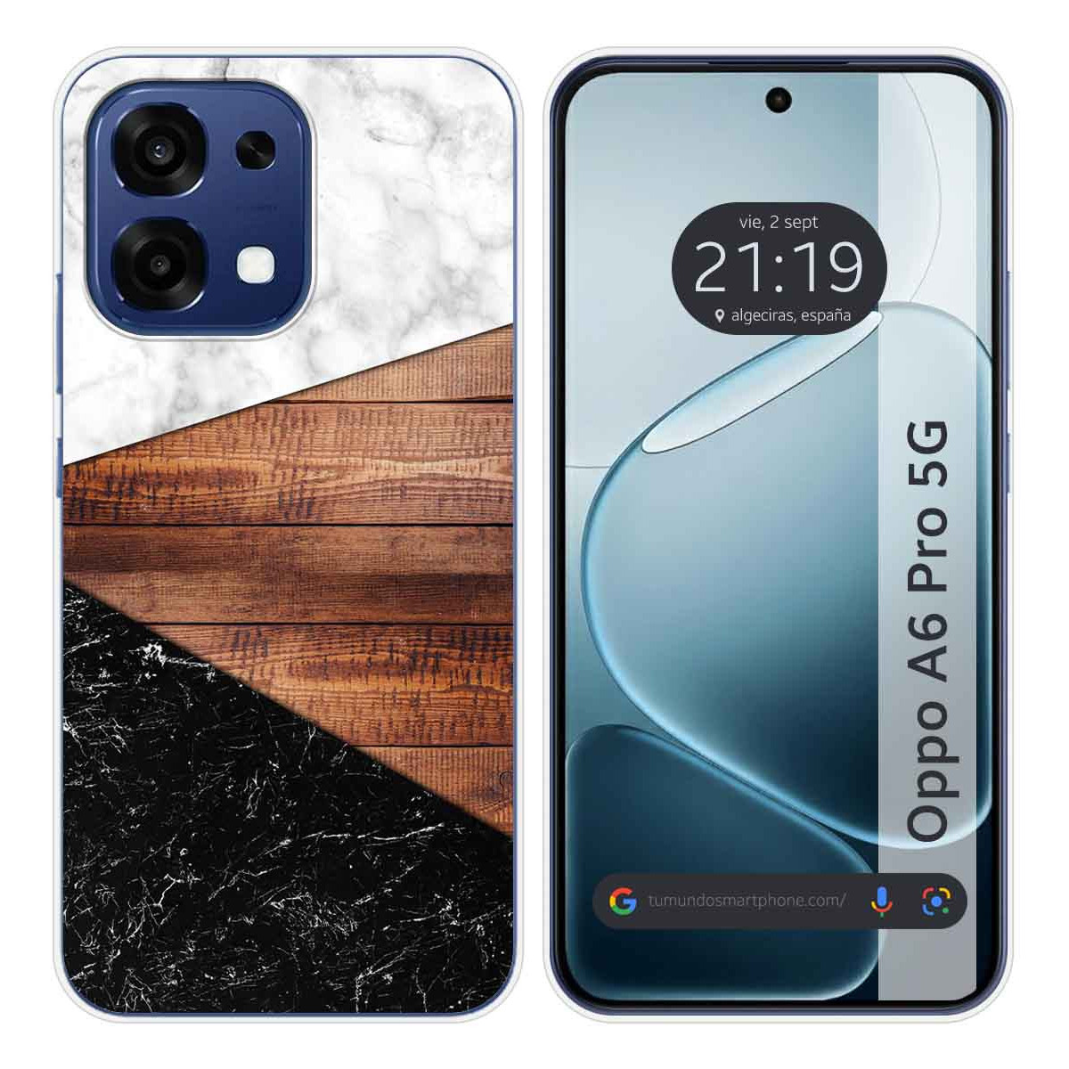 Funda Silicona para Oppo A6 Pro 5G diseño...