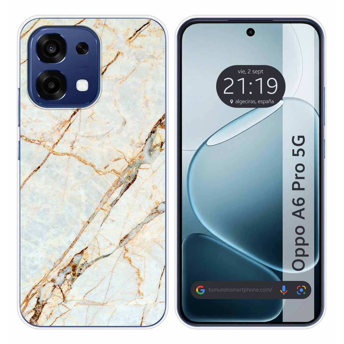 Funda Silicona para Oppo A6 Pro 5G diseño...