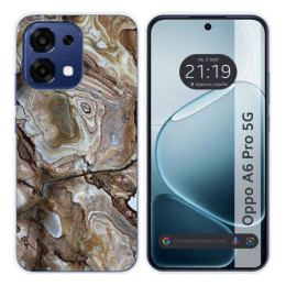 Funda Silicona para Oppo A6 Pro 5G diseño Mármol 14 Dibujos