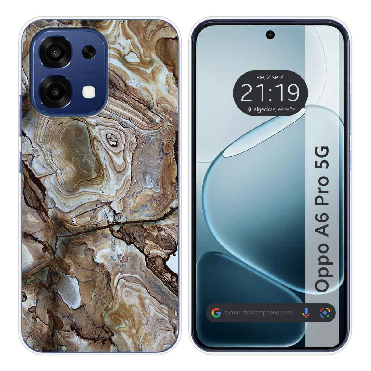 Funda Silicona para Oppo A6 Pro 5G diseño...