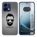 Funda Silicona para Oppo A6 Pro 5G diseño Barba Dibujos