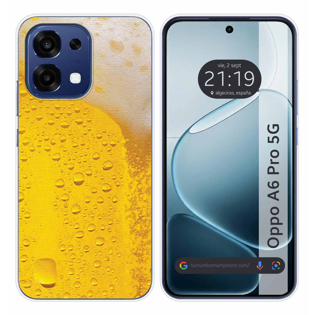 Funda Silicona para Oppo A6 Pro 5G diseño...