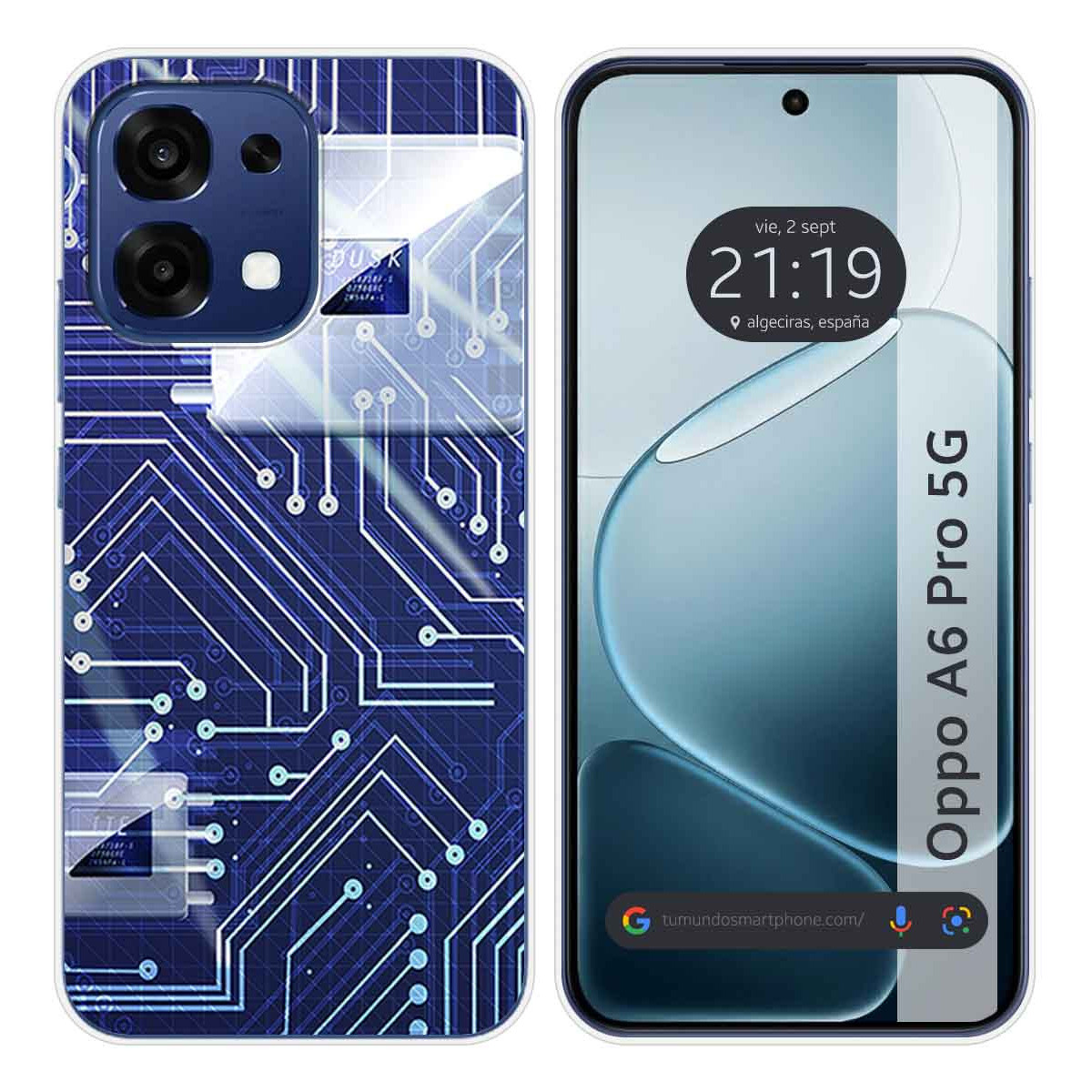 Funda Silicona para Oppo A6 Pro 5G diseño...