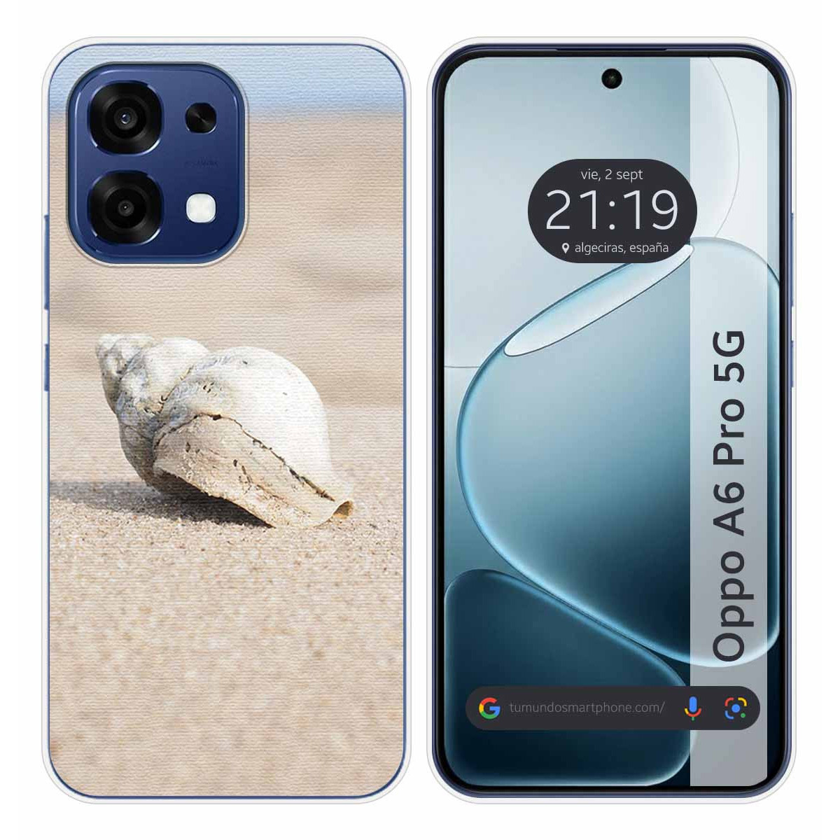 Funda Silicona para Oppo A6 Pro 5G diseño...