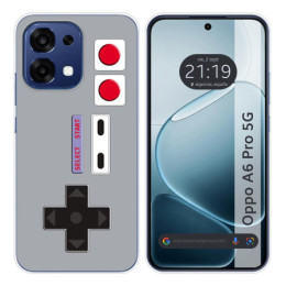 Funda Silicona para Oppo A6 Pro 5G diseño Consola Dibujos