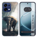Funda Silicona para Oppo A6 Pro 5G diseño Elefante Dibujos