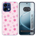 Funda Silicona para Oppo A6 Pro 5G diseño Flores Dibujos