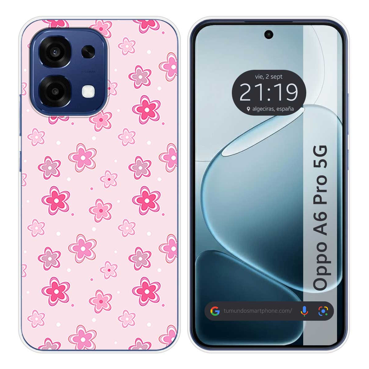 Funda Silicona para Oppo A6 Pro 5G diseño...