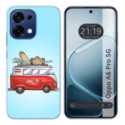 Funda Silicona para Oppo A6 Pro 5G diseño Furgoneta Dibujos