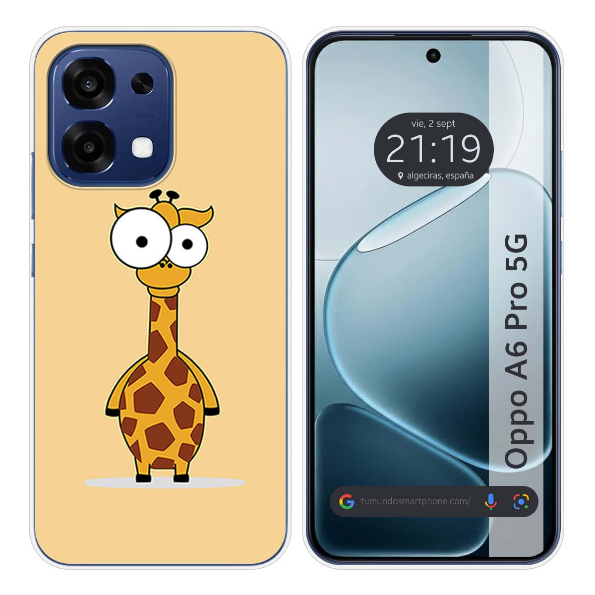 Funda Silicona para Oppo A6 Pro 5G diseño...