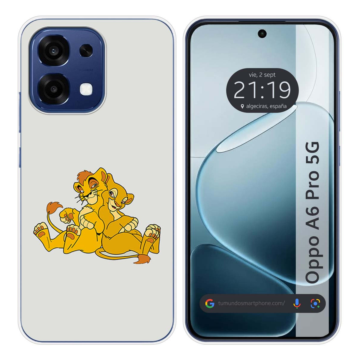 Funda Silicona para Oppo A6 Pro 5G diseño...