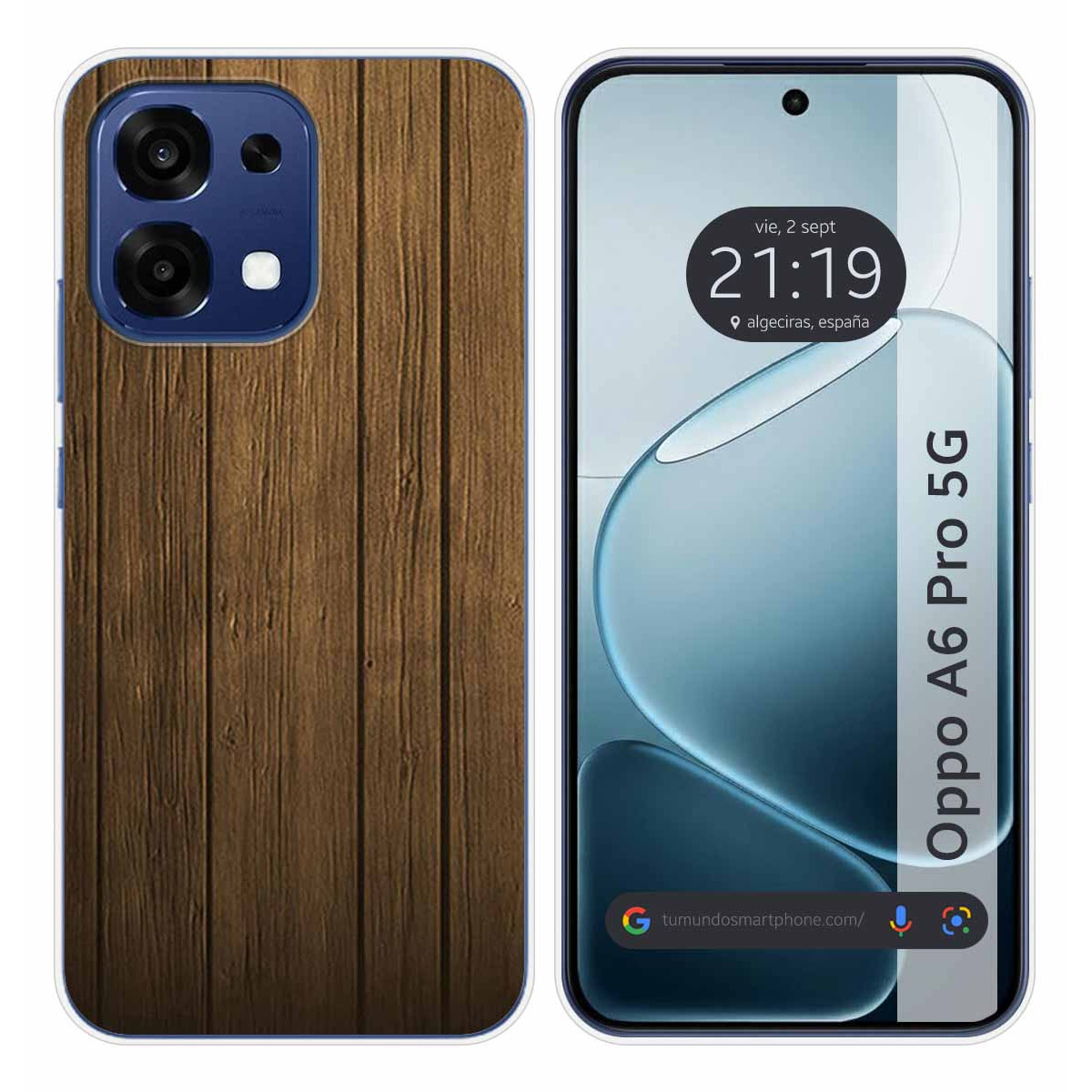 Funda Silicona para Oppo A6 Pro 5G diseño...