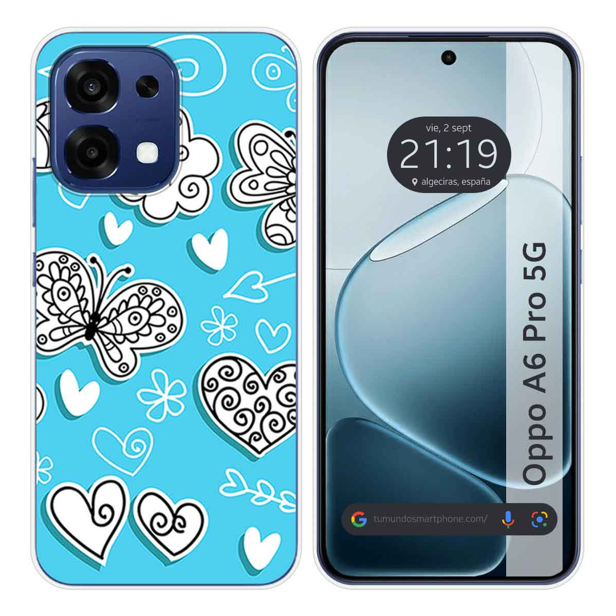 Funda Silicona para Oppo A6 Pro 5G diseño...