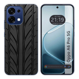 Funda Silicona para Oppo A6 Pro 5G diseño Neumatico Dibujos