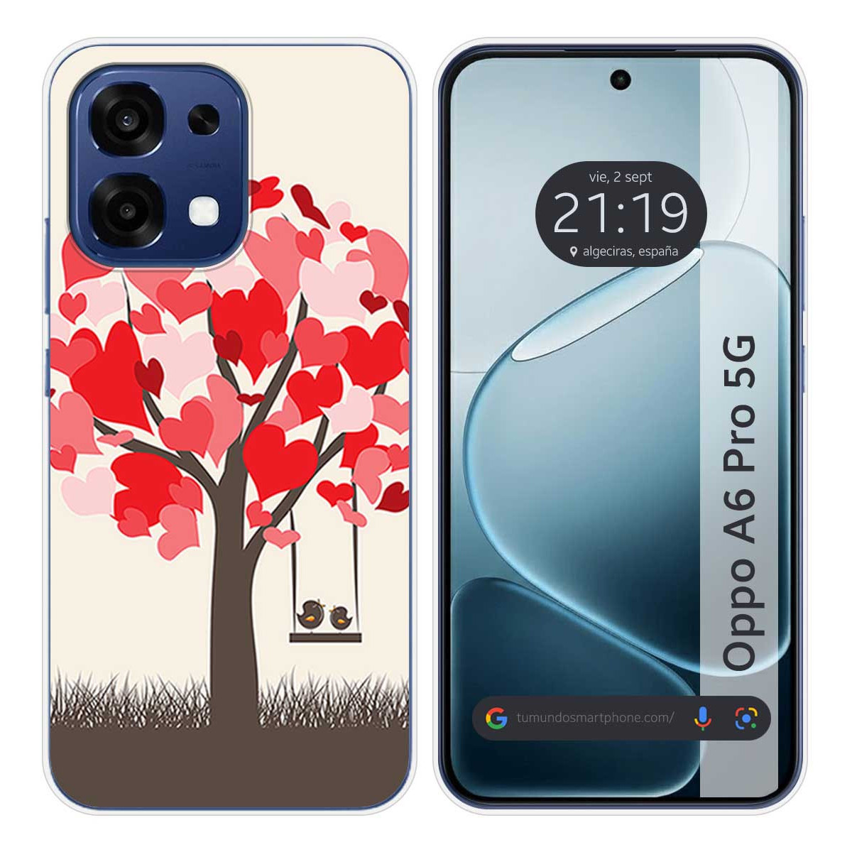 Funda Silicona para Oppo A6 Pro 5G diseño...