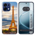 Funda Silicona para Oppo A6 Pro 5G diseño Paris Dibujos