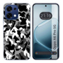 Funda Silicona para Oppo A6 Pro 5G diseño Snow Camuflaje Dibujos