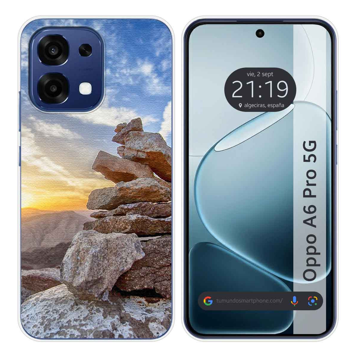Funda Silicona para Oppo A6 Pro 5G diseño...