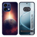 Funda Silicona para Oppo A6 Pro 5G diseño Tierra Dibujos