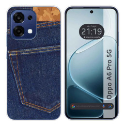 Funda Silicona para Oppo A6 Pro 5G diseño Vaquero Dibujos