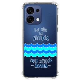 Funda Silicona Antigolpes para Oppo A6 Pro 5G diseño Agua...